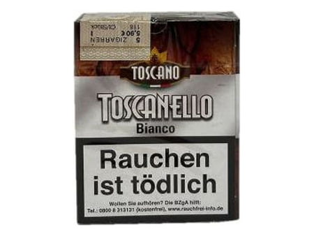 Ansicht 1 von 3 anzeigen: Toscano Toscanello Bianco, Format Cigarillo, Herkunft Italien