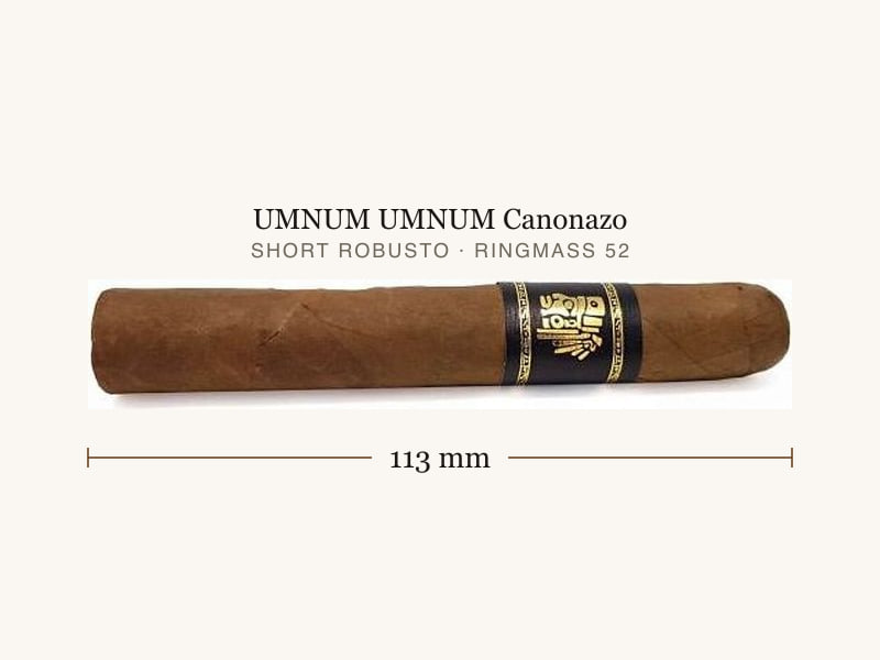 UMNUM UMNUM Canonazo, Maßangaben: Länge 113 mm, Ringmaß 52