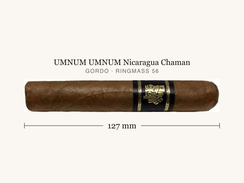 UMNUM UMNUM Nicaragua Chaman, Maßangaben: Länge 127 mm, Ringmaß 56