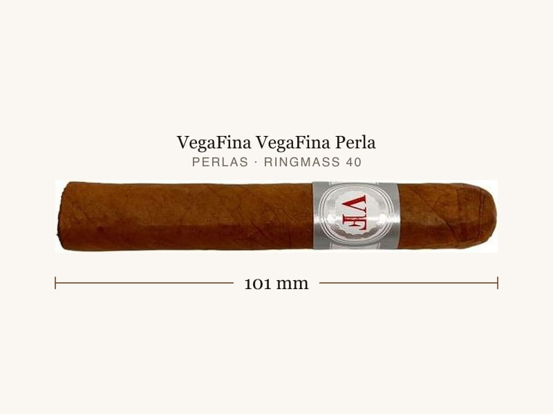 VegaFina VegaFina Perla, Maßangaben: Länge 101 mm, Ringmaß 40