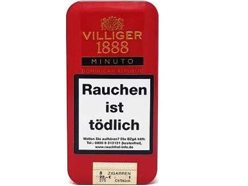 Villiger Villiger 1888 Minuto, Detailansicht
