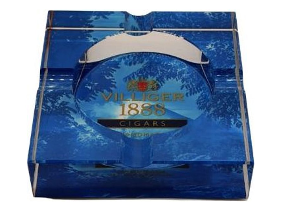 Villiger Aschenbecher 1888 aus Glas
