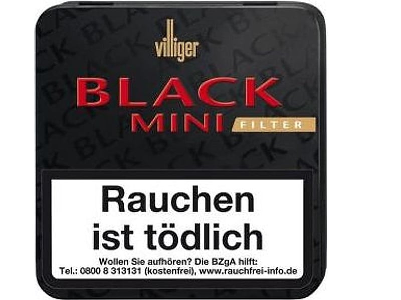 Villiger Villiger Black Mini Filter, Detailansicht