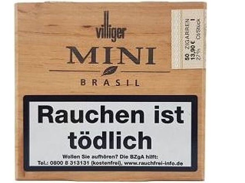 Villiger Villiger Mini Brasil, Detailansicht