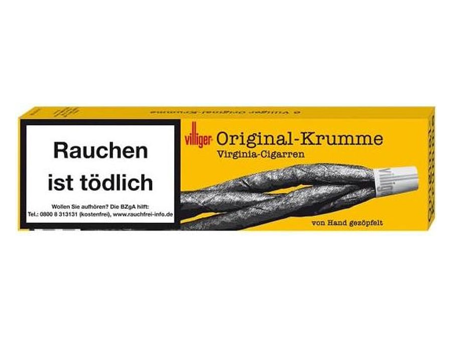 Villiger Original Krumme, Format Cigarillo, Herkunft Deutschland