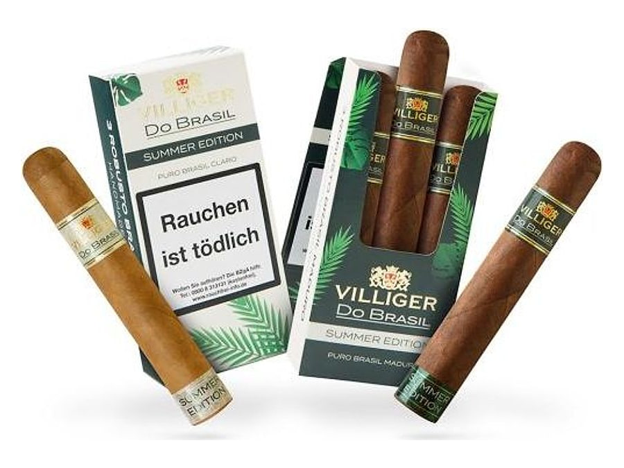 Villiger Summer Edition 2021, Format Robusto, Herkunft Brasilien