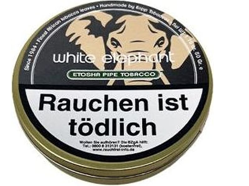 Ohne Marke White Elephant Etosha Pipe Tobacco, Detailansicht