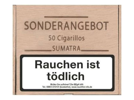 Ansicht 1 von 3 anzeigen: Woermann Cigarillos Sumatra, Format Cigarillo