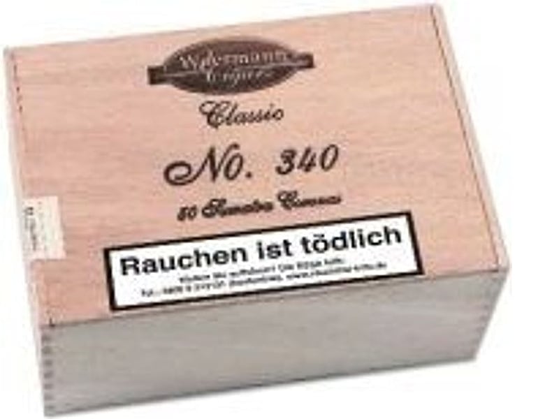 Ohne Marke Woermann Cigars Classic 340 Sumatra Coronas, Detailansicht