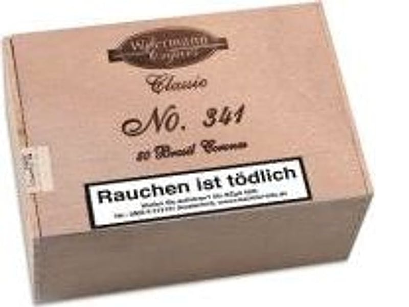 Ohne Marke Woermann Cigars Classic 341 Brasil Coronas, Detailansicht