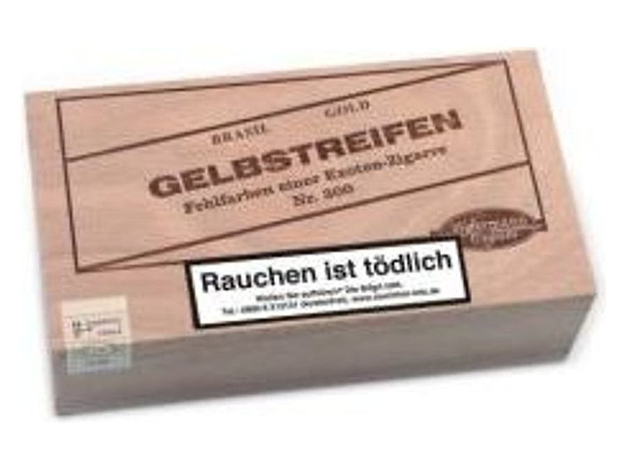 Woermann Gelbstreifen Fehlfarben 300 Brasil Gold