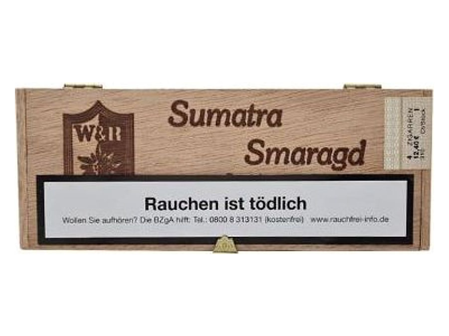 Wolf & Ruhland Smaragd Sumatra, Format Panatela, Herkunft Deutschland