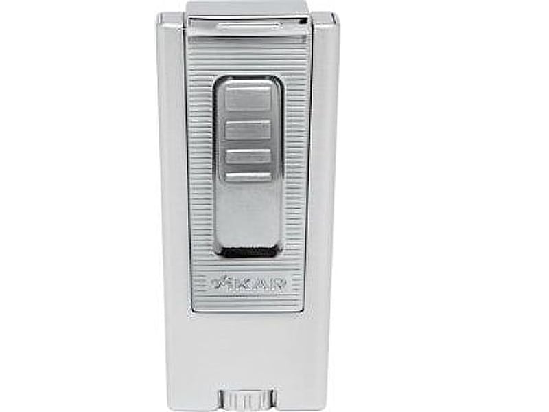 Ohne Marke Xikar Trezo 3er Jetflame chrom silber, Detailansicht