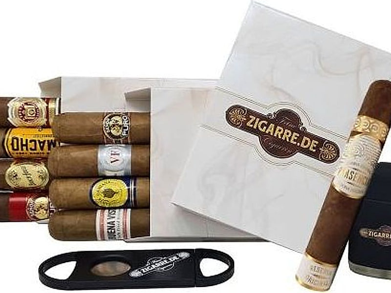 Verschiedene zigarreshop.de Aficionado Sampler M, Detailansicht