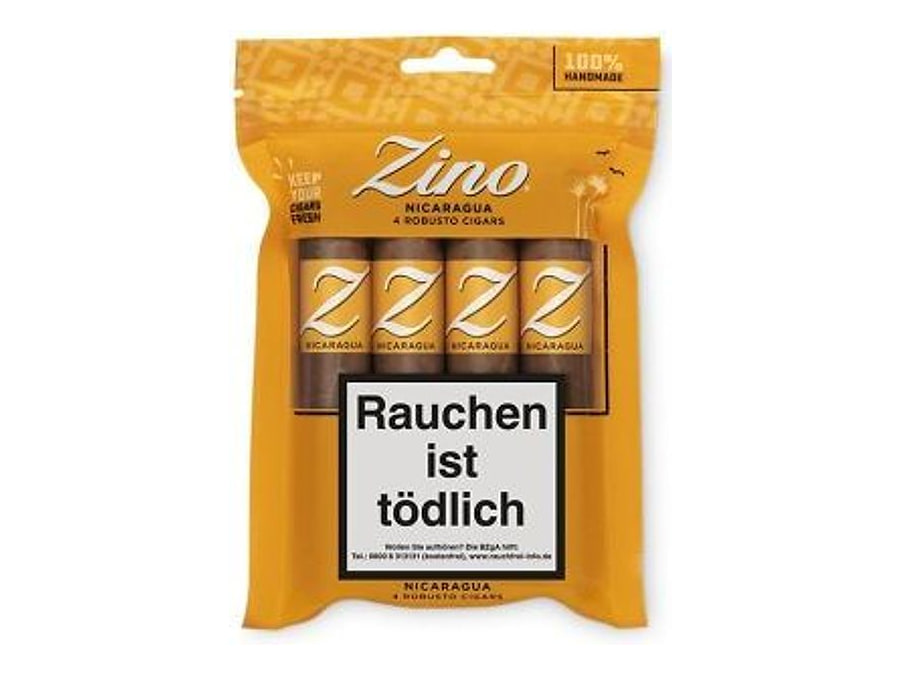 Zino Nicaragua Freshpack Robusto, Format Robusto, Herkunft Dominikanische Republik