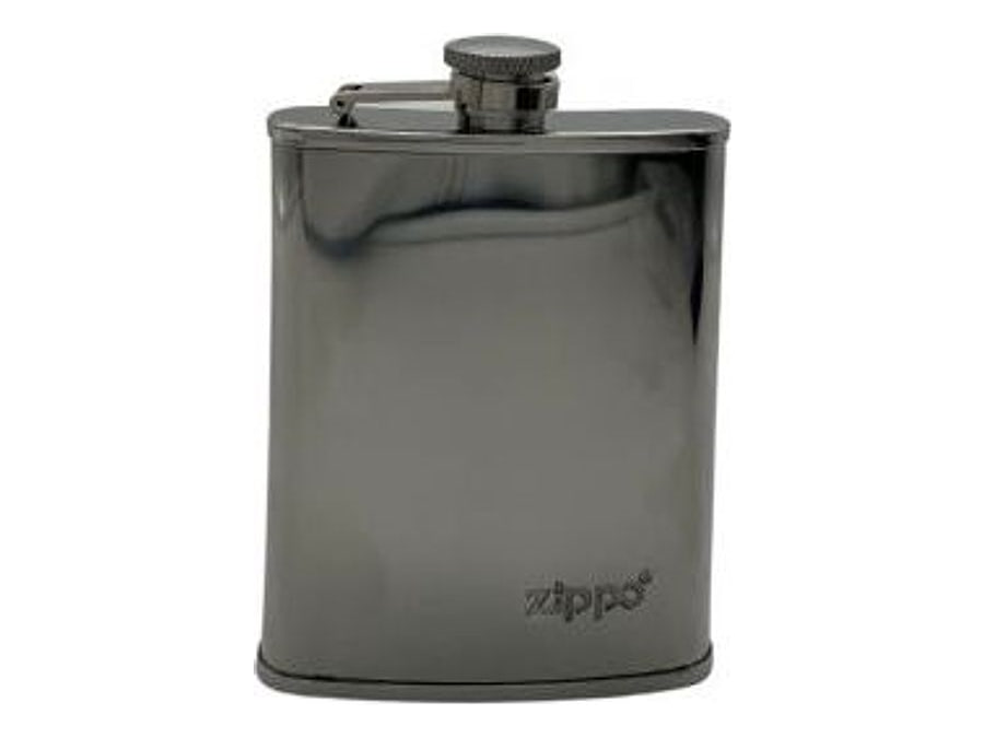 Zippo Flachmann Edelstahl